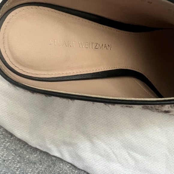 Stuart Weitzman mini leopard hair mule - Picture 8 of 10